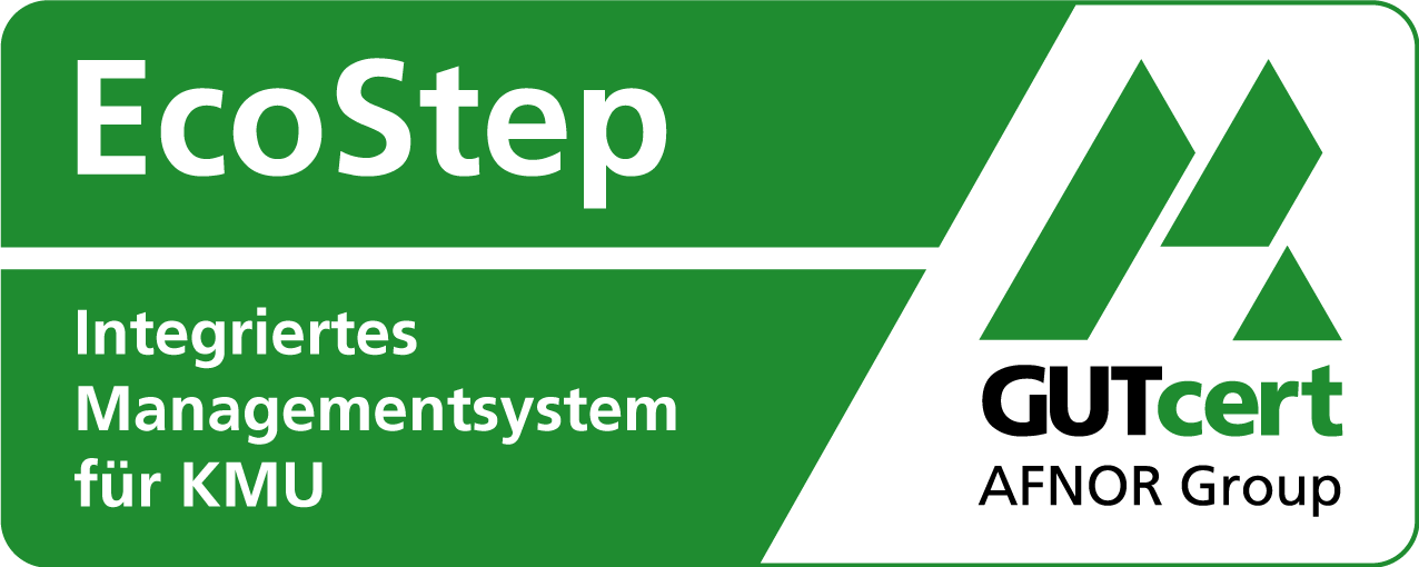 Logo EcoStep Zertifizierung